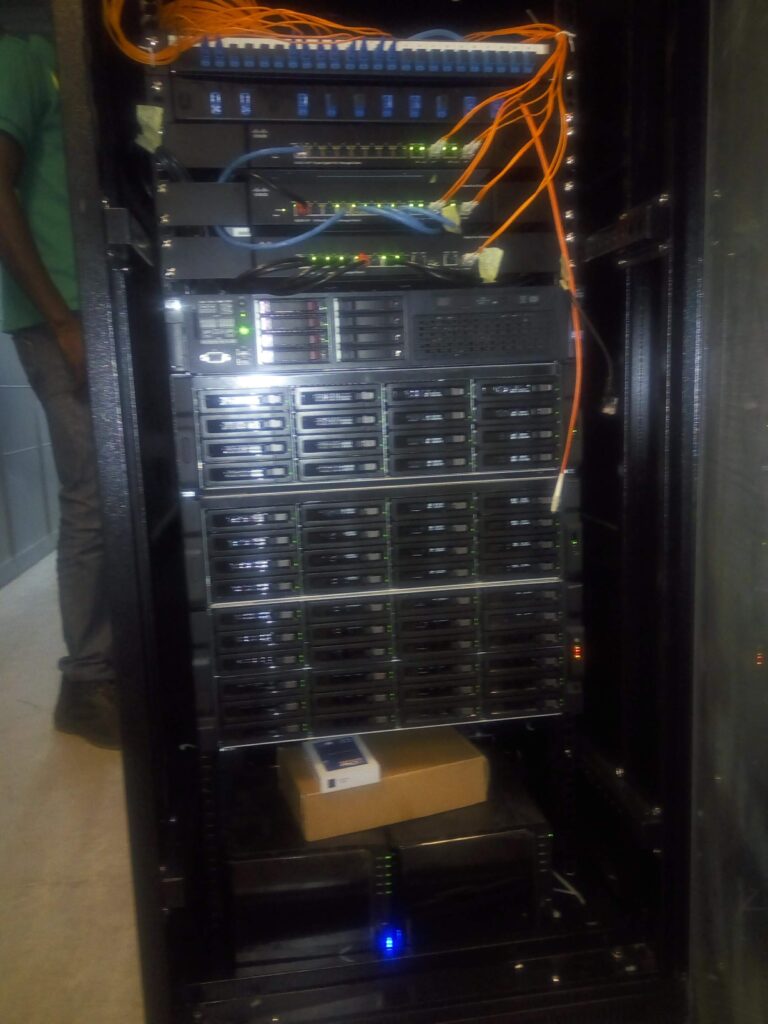 server storage installation